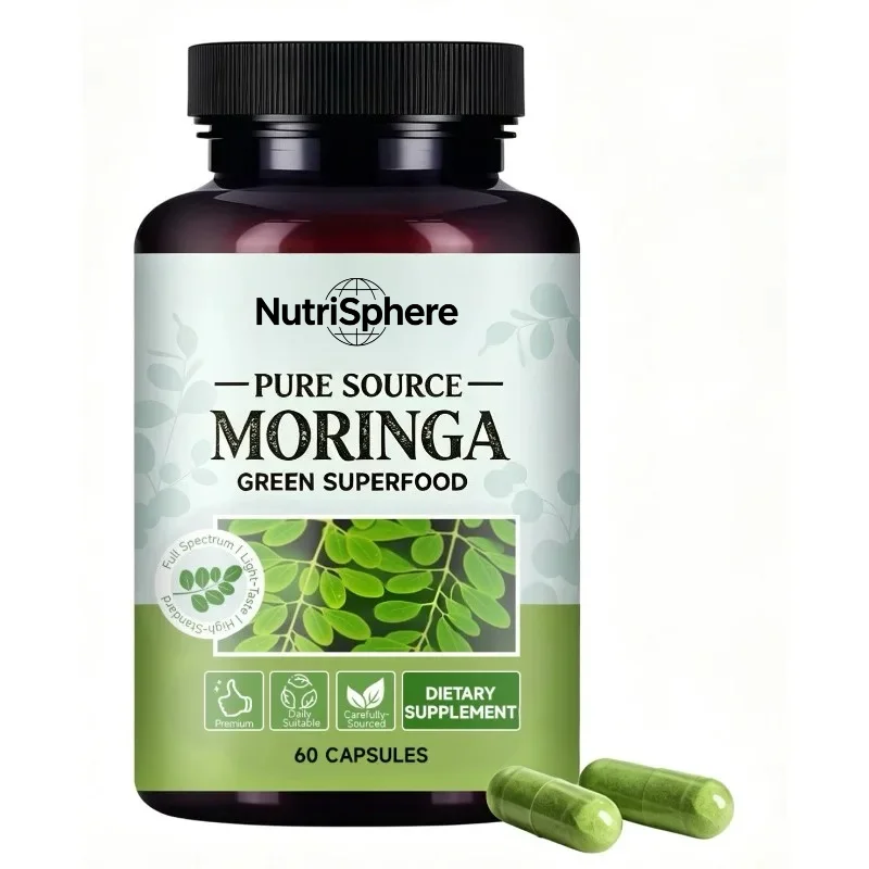 High High Concentration Moringa Green Superfood-60 Capsules - Aliexpress Deal