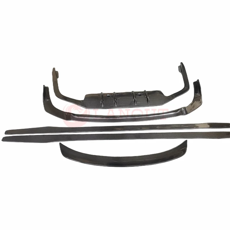 

High Quality 3K Carbon Fiber Front Bumper Lip Side Skirt Extension Rear Diffuser Rear Spoiler for the New Lexus LS350 LS550H