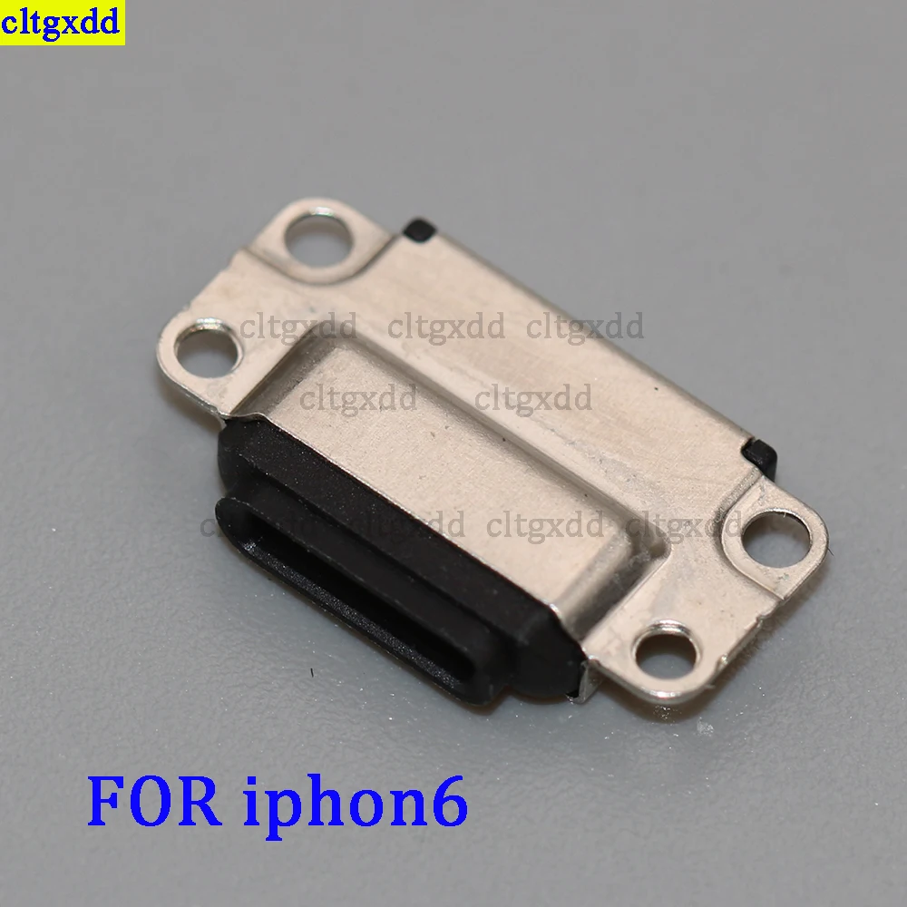 Cltgxdd-plugue de porta de carregamento USB para iphone 4S, 5, 6, 6s, 6s plus, 7, 7plus, 8, 8, se, x, 8x, 1 peça