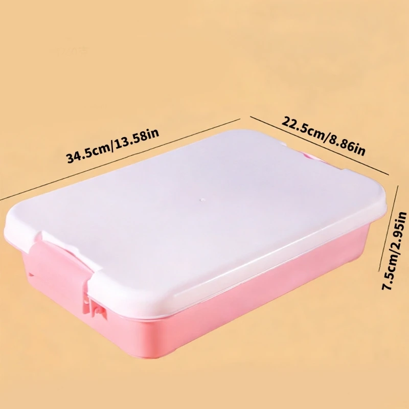 人気の感覚ビン砂トレイ蓋ハンドル砂おもちゃ収納ボックス積み重ね可能ビーチ遊び道具や旅行の整理用 15UB