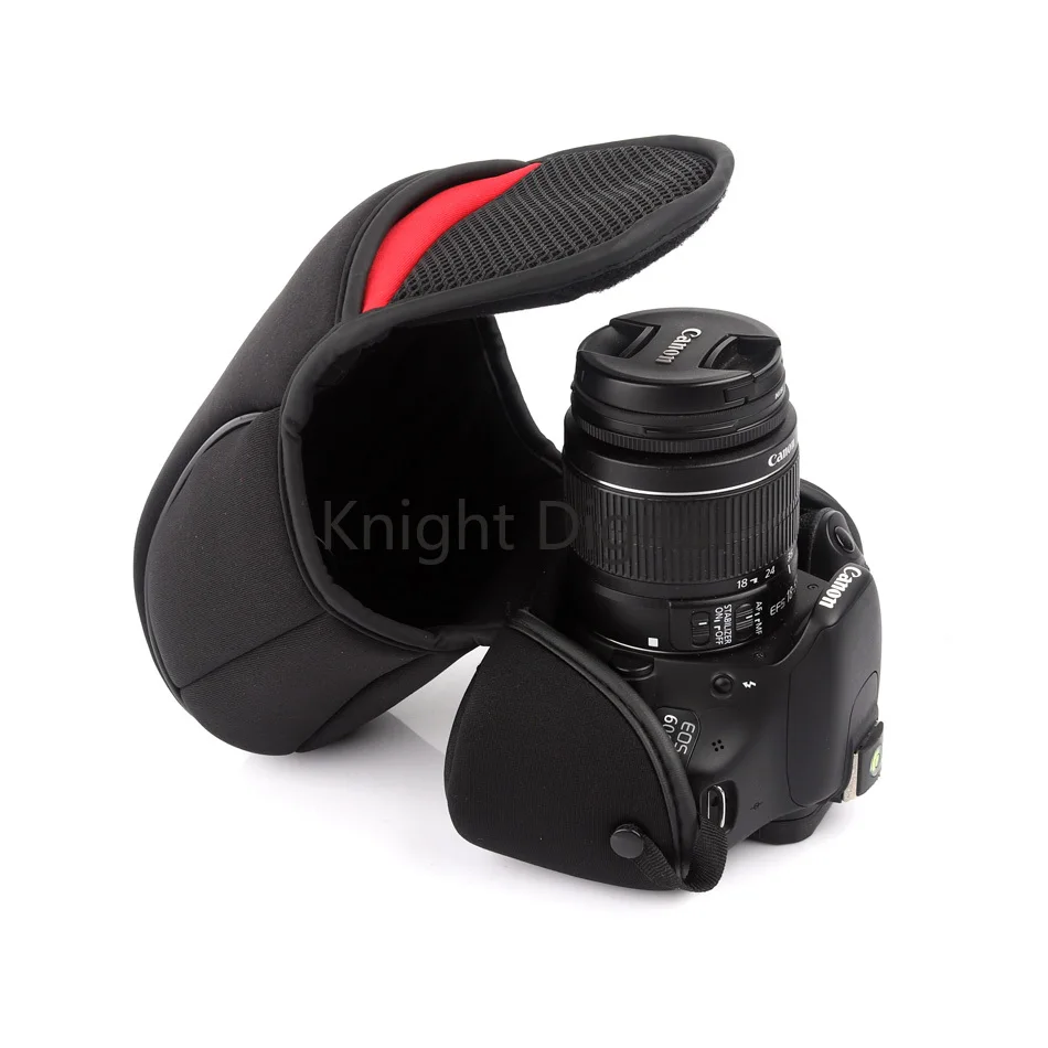 Custodia morbida interna per fotocamera DSLR per Canon 200D 800D 1200D 600D 750D 700D 100D 1300D 80D 760D 1500D 550D 1100D 650D 7DMII 5D3 6D