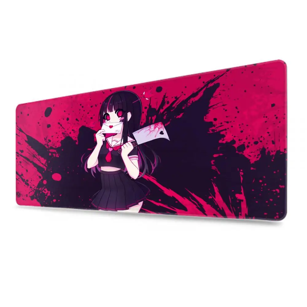 Hot Sexy Kawaii Anime Girl Geoxor Moneko Mousepad Office Household Lock Edge Anti Slip Mechanical Keyboard Mouse Pad Economic