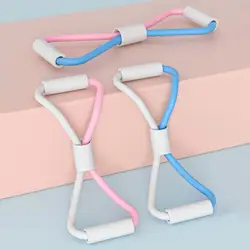 Weerstandsband Elastische Figuur 8 Oefenband Borst Expander Voor Fysiotherapie Fitness Met Antislip Handvat Voor Mannen