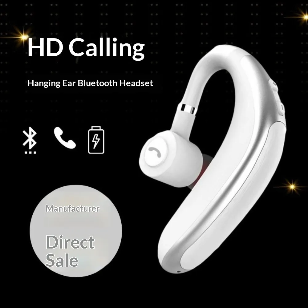 Single Earphone Wireless Earphones Gym Fitness 2025 New IPX7 Waterproof Sweatproof Anti-Slip Secure Fit Noise Cancellation Ultra