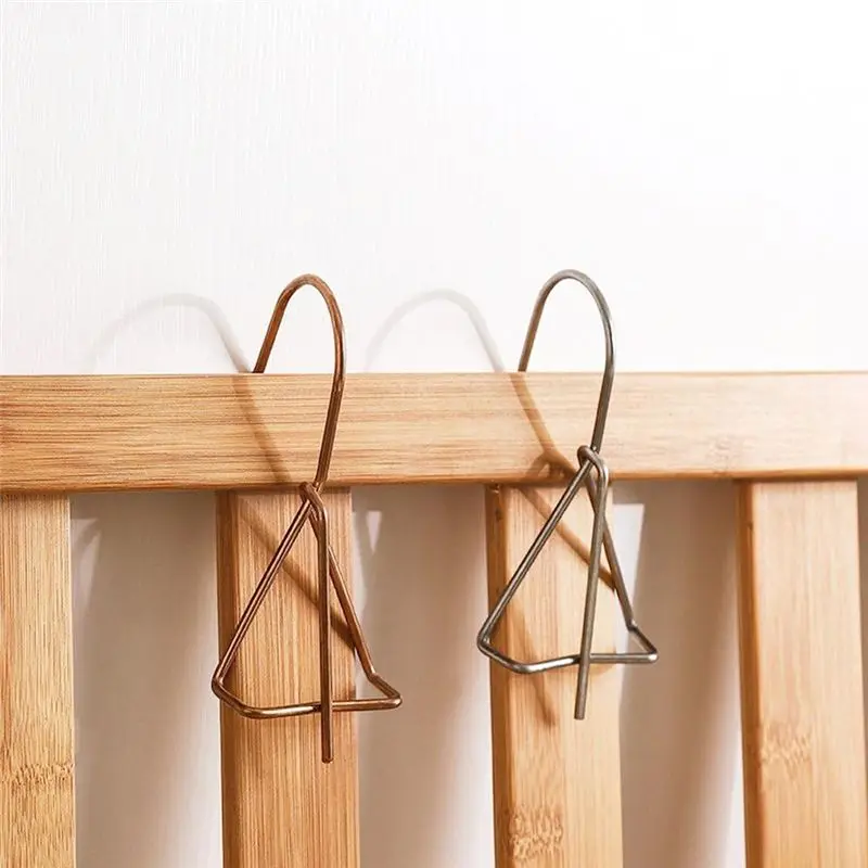 Customer Favorite 6PCS Terracotta Pots Hangers Flower Pot Hanger Hook Plant Hangers Metal Plant Wall Hanger For Garden Plants