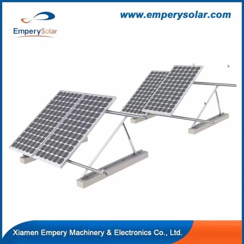 Solar Mounting System Solar Panel Flat Roof Mounting Brackets Natural Stainless Steel More Than 20 Years 15 Years,15 Years EPR - Detail 1