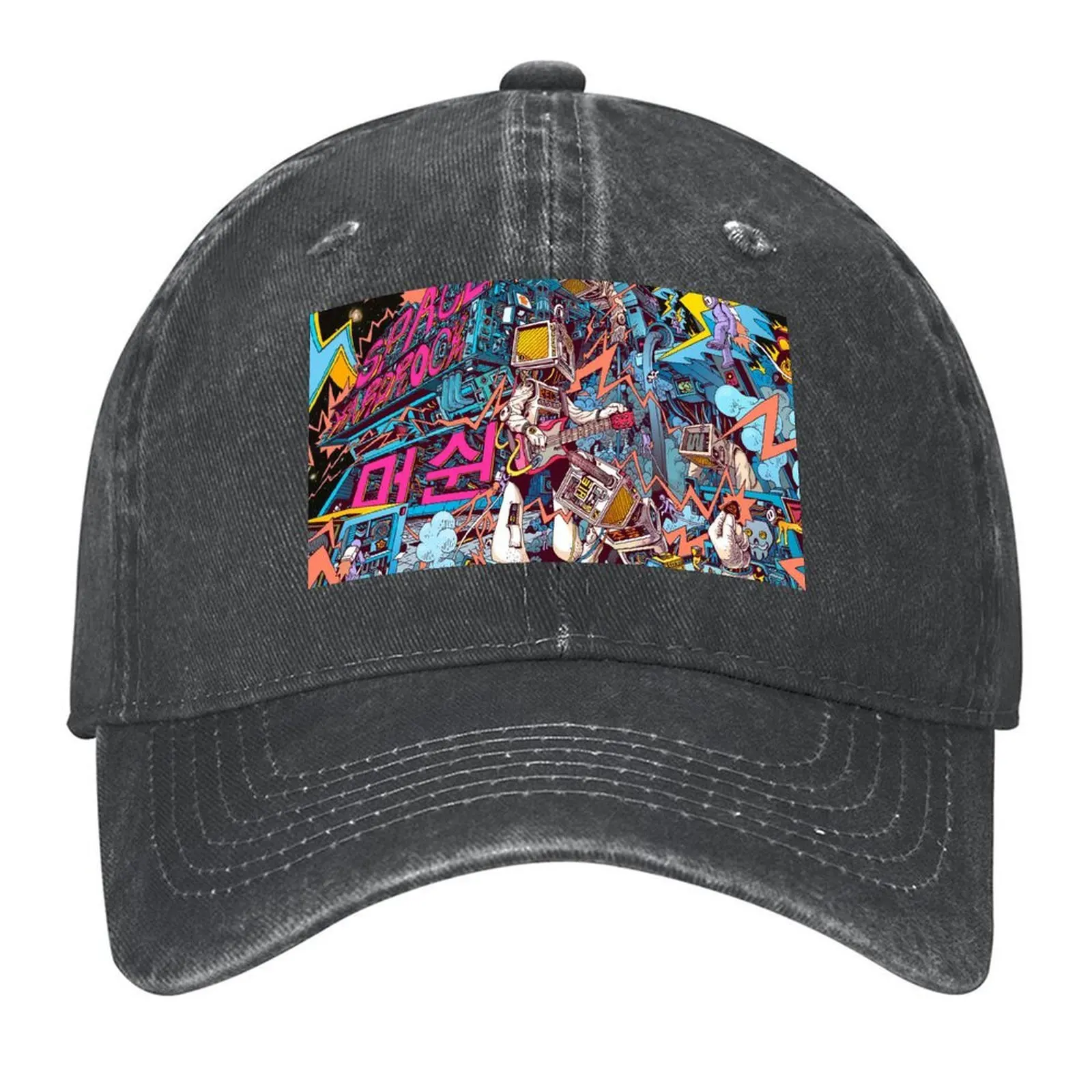 

space hard rock Baseball Cap Christmas Hat black tactical cap sailor cap for men Designer Man Women's