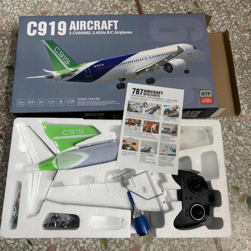 RC Plane C919 remote control plane rc dron plane With Gyro Toys for Kids