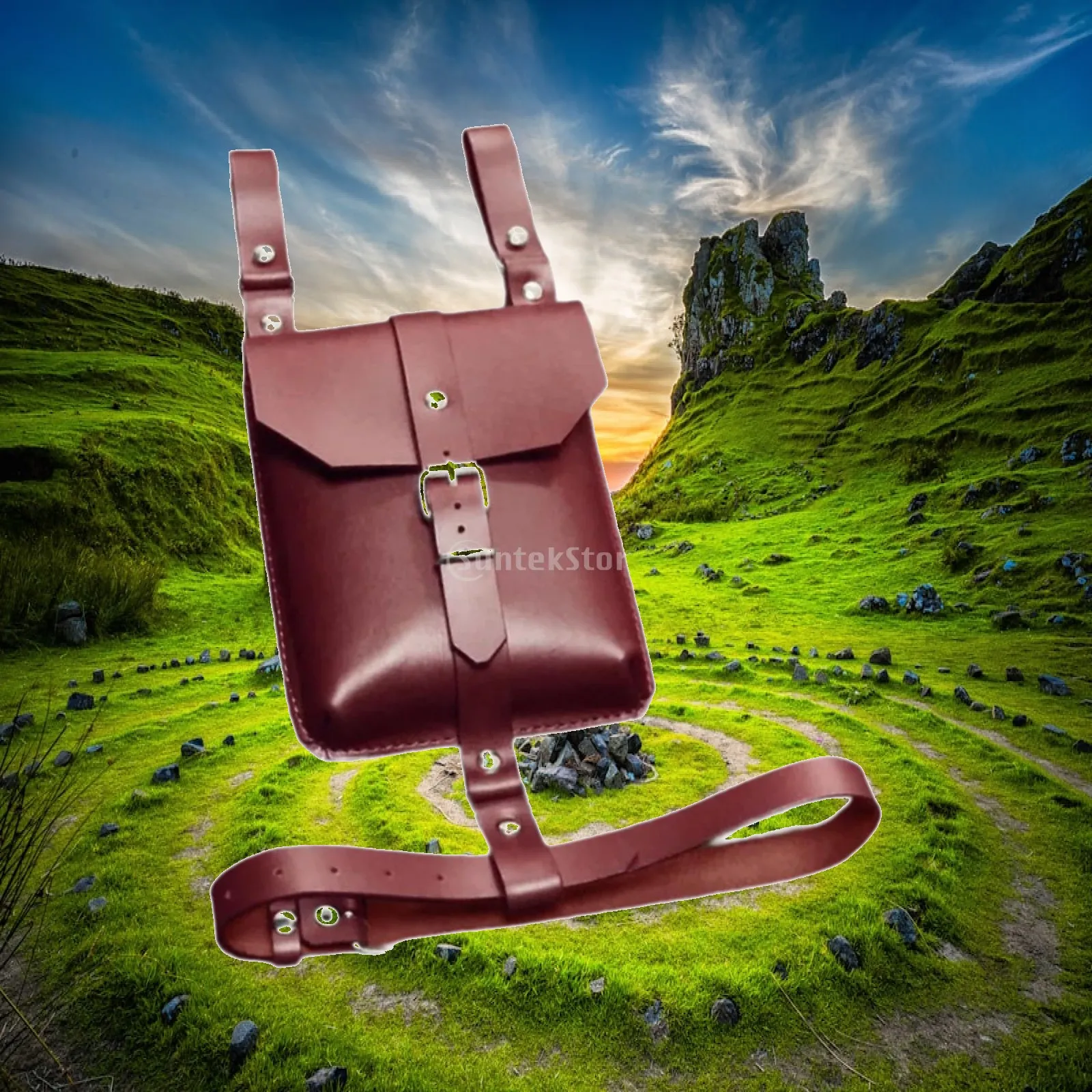 Thigh Wallet Portable Waist Bag for Knight Costume Performance Festival Travel