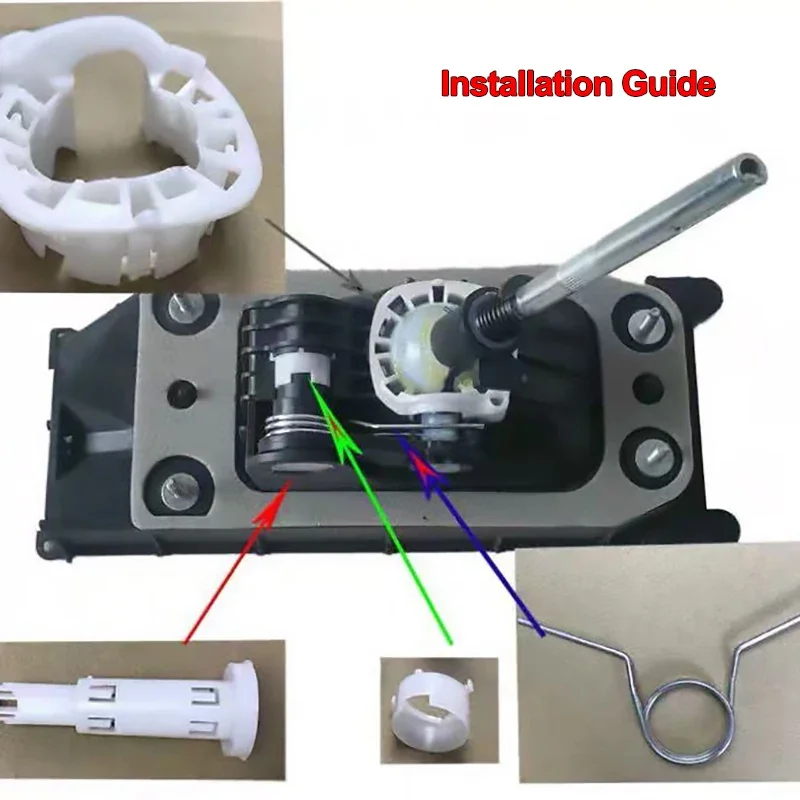 Manual Gearbox Repair Kit For VW Audi Seat Skoda Shift Lever Cable Linkage Bushing Bearing Shell Case Selector Rods Spare Parts