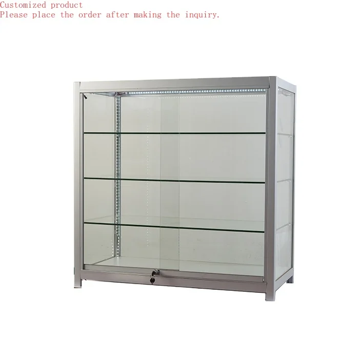 

Custom.Mobile Phone Shop Glass Showcase Mobile Store Counter Cell Phone Accessories Display Glass Cabinet Furniture with Storage