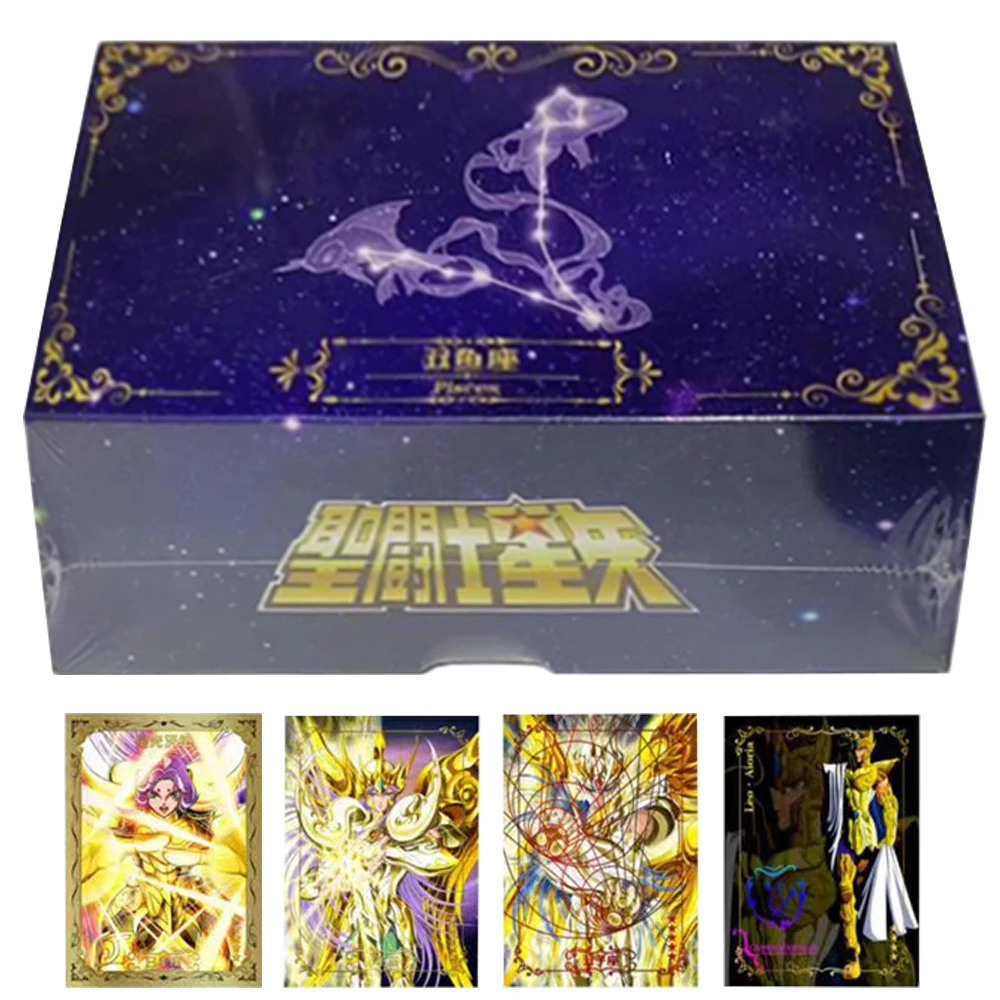 

Saint Seiya Collection Card For Children Saori Kido Sion Aldebaran Shaka Authentic Exquisite Metal Limited Game Card Kids Gifts