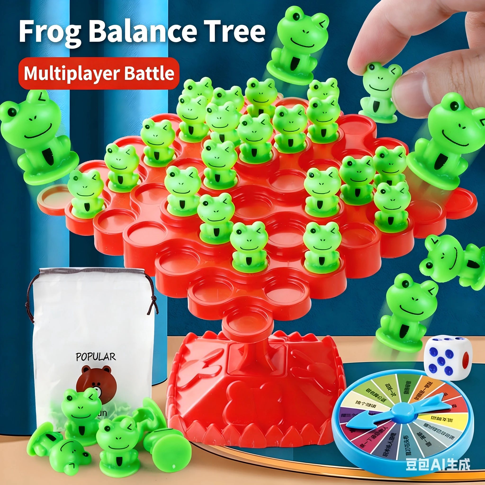 

Интерактивная настольная игра-балансир «Лягушка на дереве»