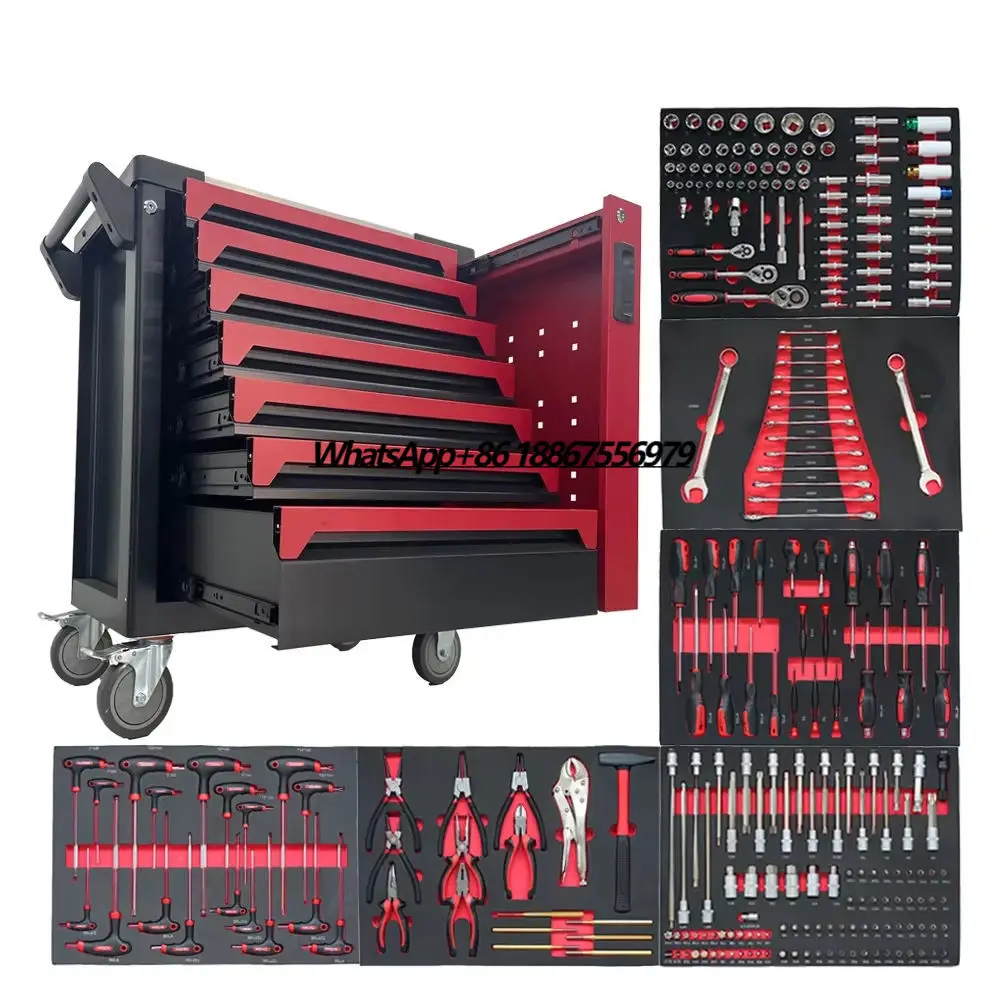 

Hot Sale Customization Maintenance Repair Tool Set Set Auto Mechanical Tools Sets Kit Storage case Tool Kit