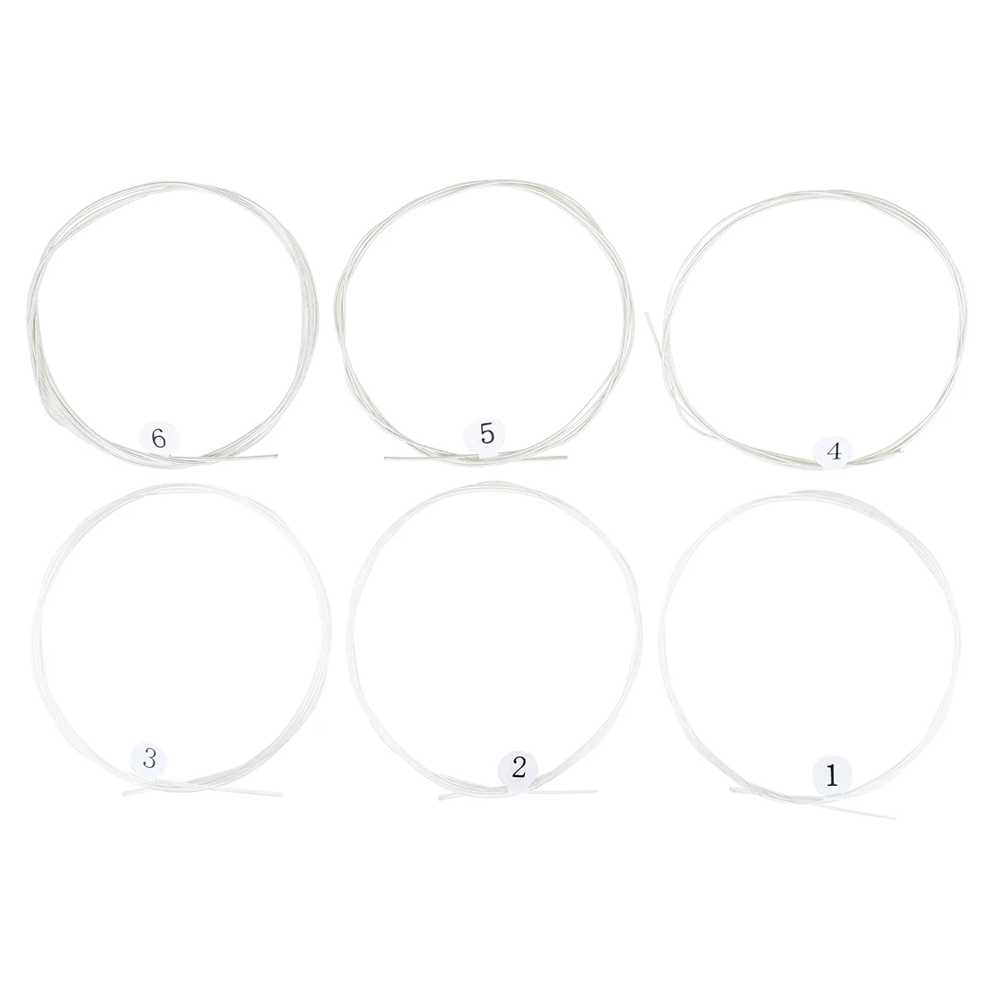 IRIN مجموعة سلاسل الغيتار الكلاسيكي النايلون + الفضة مطلي لف سلاسل الغيتار الكلاسيكية 1-6 سلسلة الغيتار الملحقات