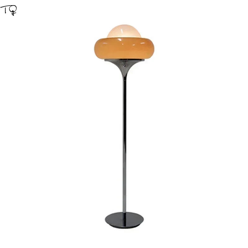 

Italian Design Space Age Mushroom Table Lamp LED E27 Glass Egg Tart Desk Lights for Living Room Bedroom Study Bedside Cafe Loft