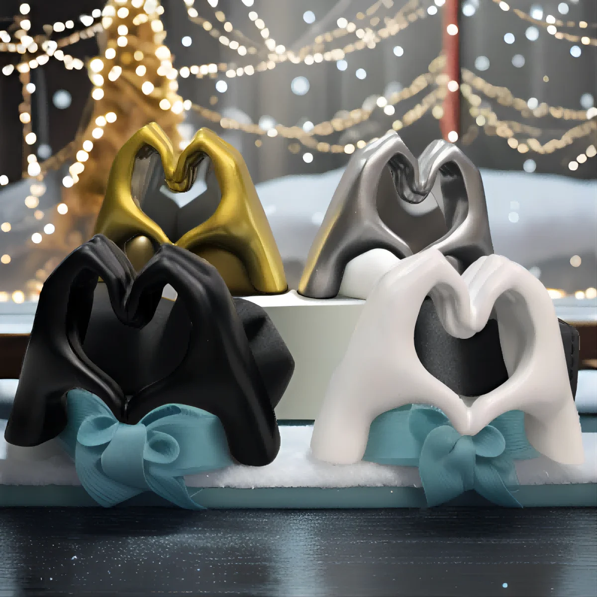 Nordic minimalist style vinyl crafts, love decorations, home furnishings, living rooms, study rooms, bedrooms, desktop ornaments