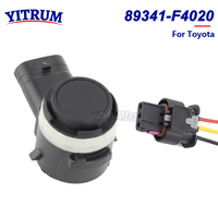 89341-F4020 PDC Parking Sensor For Toyota C-HR Mk1 2016 2017 2018 2019 2020 2021 2022 2023 2024 89341F4020 4 front 2 rear sensor