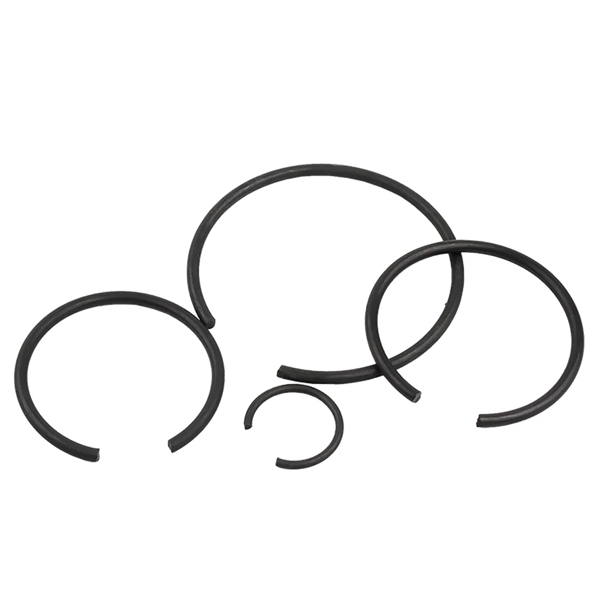 Steel Wire Retaining Ring For 70 Manganese Steel Hole