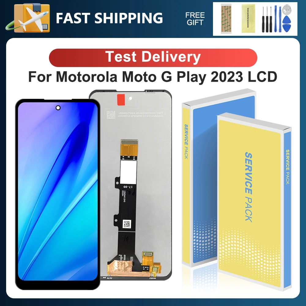 For Motorola Moto G PLAY（2023)6.5''For Moto G PLAY 2023 XT2271-5 LCD Display Touch Screen Digitizer Assembly Replacement