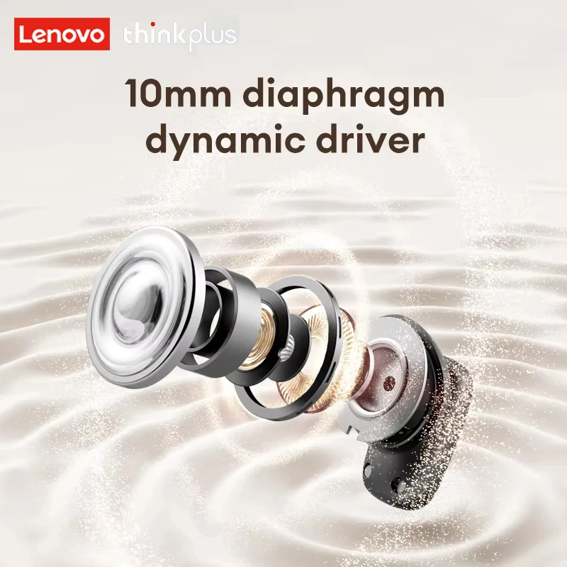 لينوفو LP29 برو سماعة لاسلكية تعمل بالبلوتوث 5.4 سماعات TWS Hifi سماعة رأس ستيريو الحد من الضوضاء ألعاب سماعات أذن رياضية مع ميكروفون سماعة #3