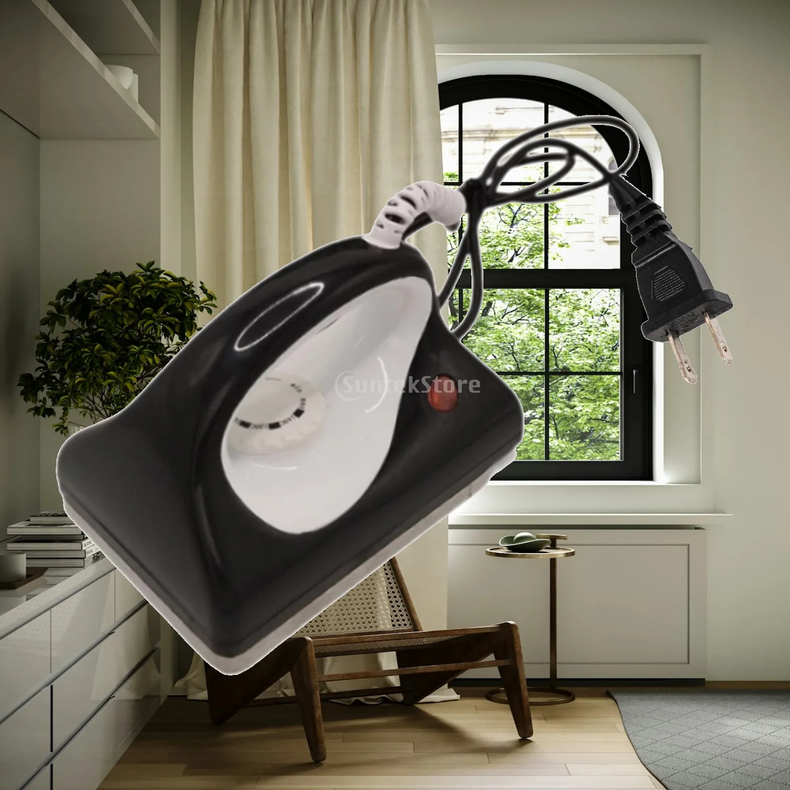 Ski Snowboard Waxing Iron with Precise Base Plate Temperature Control 800W Compact 14x10x10cm for Fast Glide