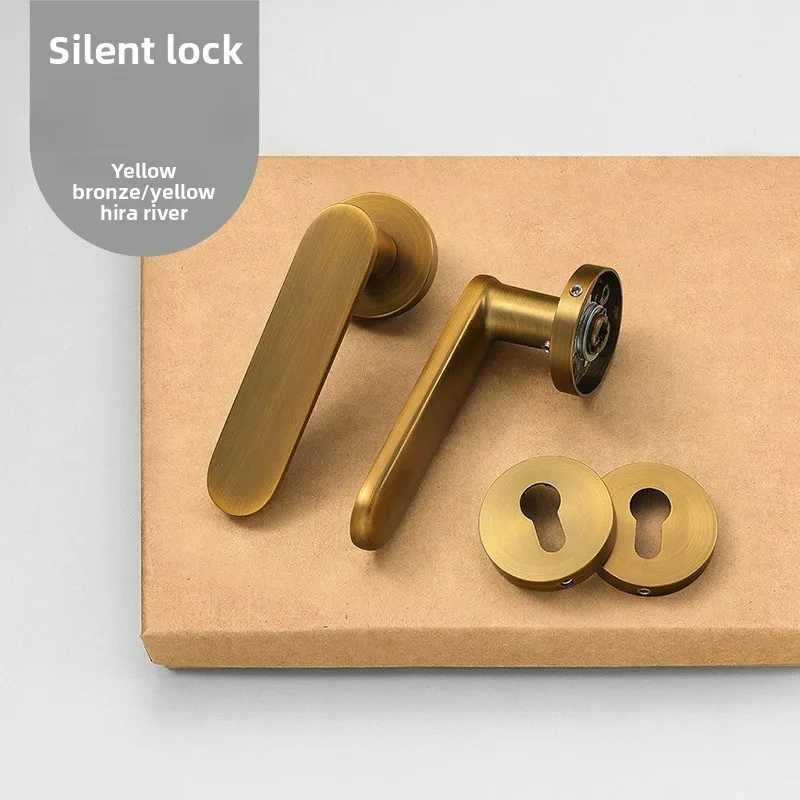 new-chinese-style-antique-bronze-indoor-door-lock-aluminum-alloy-room-door-handle-silent-household-bedroom-door-lock