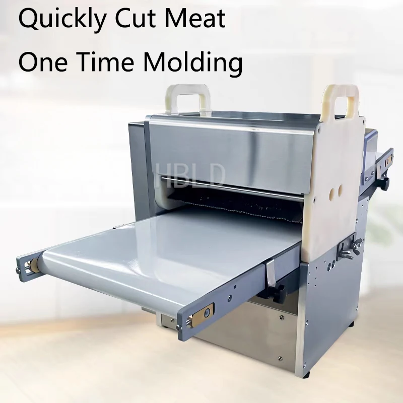 Commercial Desktop Fresh Meat Slicer, Barbecue Restaurant Pork Belly Cutter, Beef Slicer