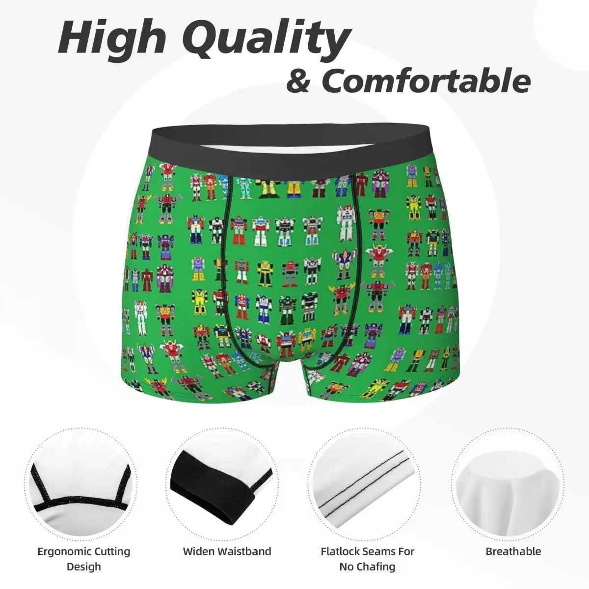 Boxer Underpants Shorts Transformers Autobots (29) Panties Men's Soft Underwear for Homme Man Boyfriend Gift