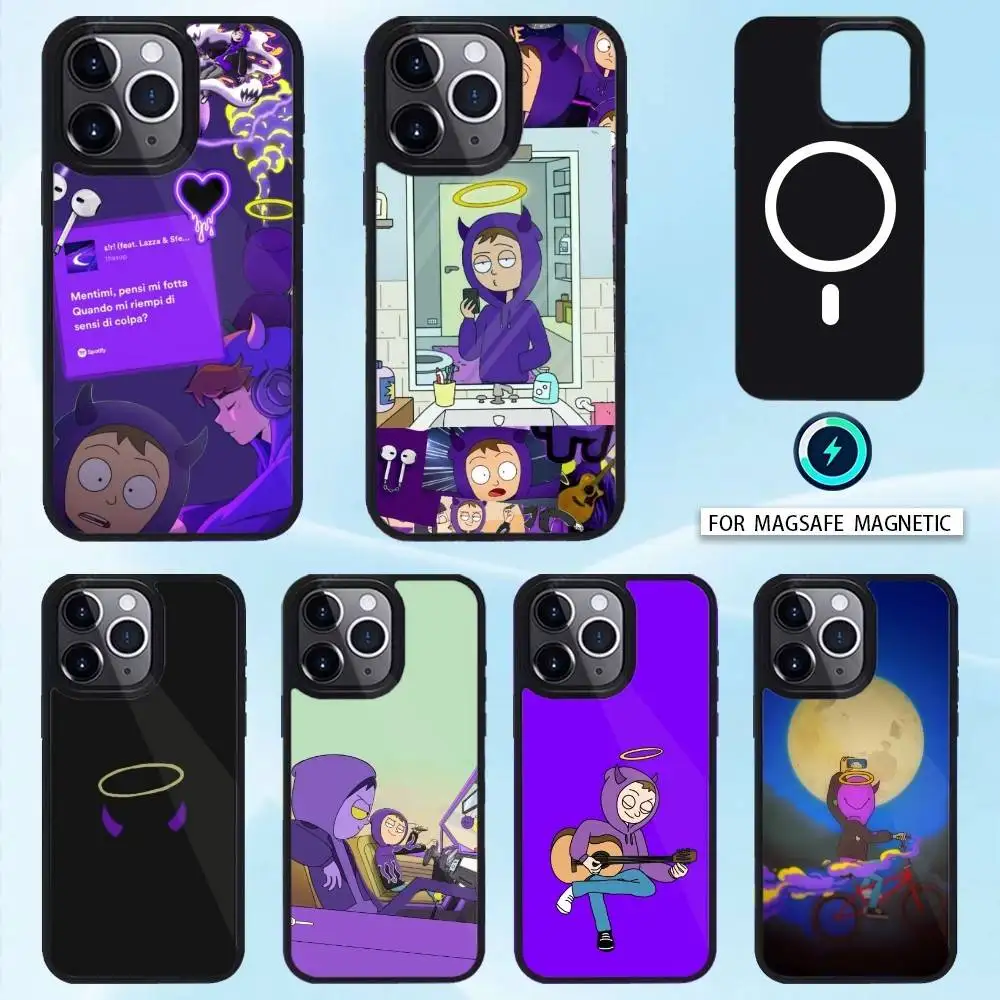 

Chibi T-Tema T-Thasup Phone Case For iPhone17,16,15,14,13,12,11 Plus,Pro Max Magnetic For Magsafe Wireless Charging