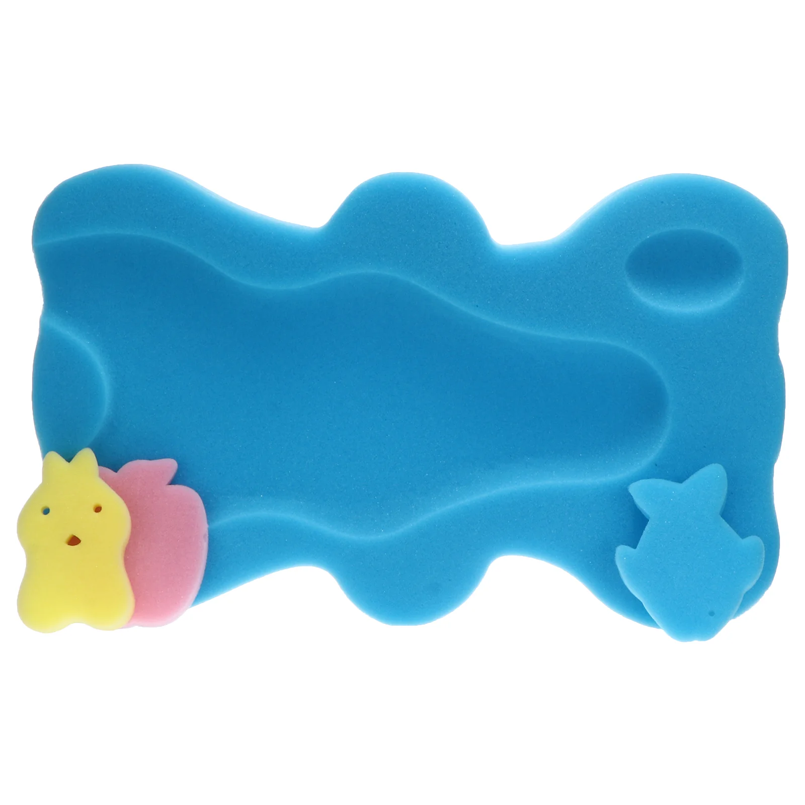 

Sponge Mat Baby Bathing Supply Newborn Antislip Pad Infant Cushion Skid Proof Anti-skid Bathmat