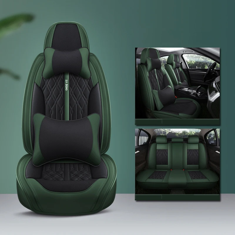 

Универсальные чехлы на автомобильные сиденья 2025 для Peugeot 308 206 307 307 SW 5008 301 MG MG4 MULAN ZS HS EV MG5 MG6 Auto Accesorios Водонепроницаемые