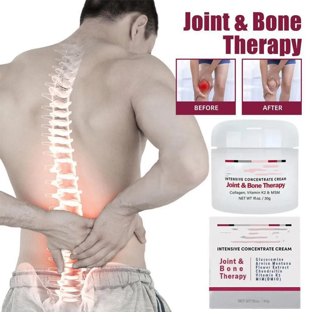 Creme de terapia óssea conjunta para ombro pescoço cintura joelho massagem conjunta creme de massagem óssea pomadas de artrite muscular 30g