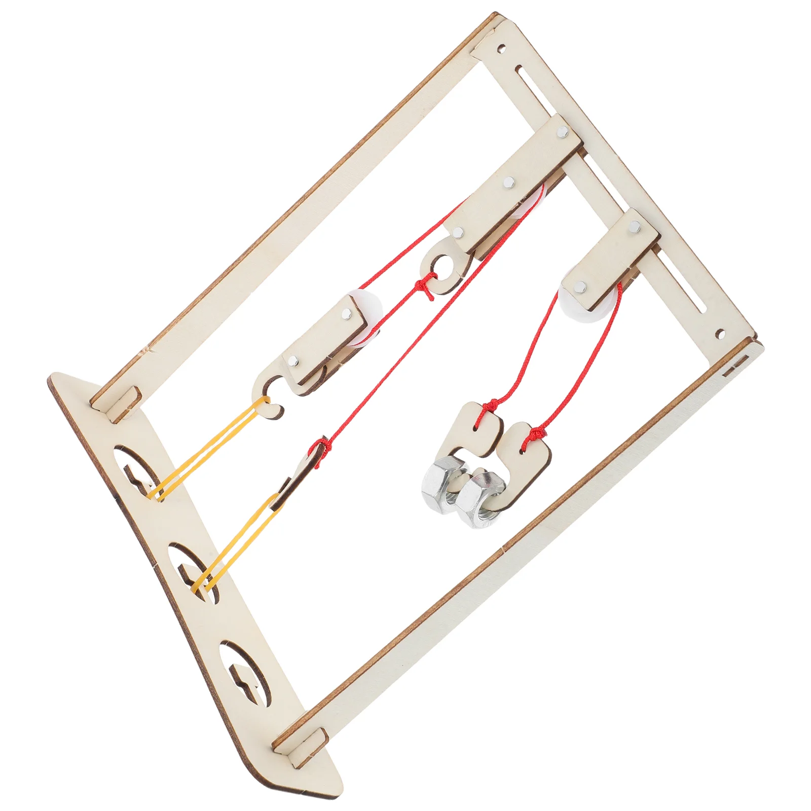 

Crane Pulley System Kit Block Stands Bracket Physics Experiment Blocks Holder Gizmo Teaching Tools