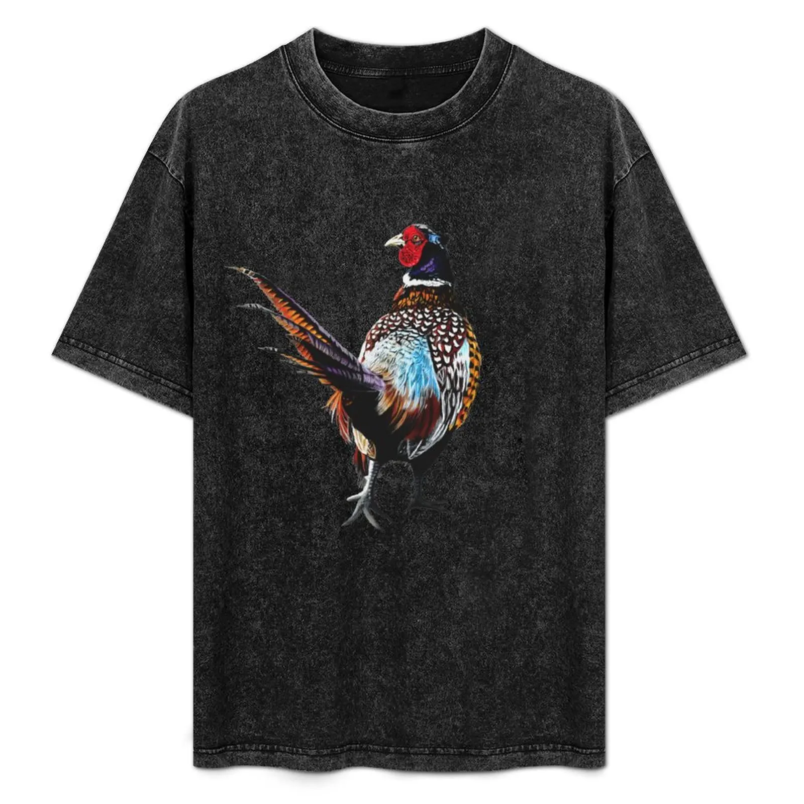 Pheasant - pheasants - game bird- Pheasant art T-Shirt oversized man t shirt t shirts for men cotton