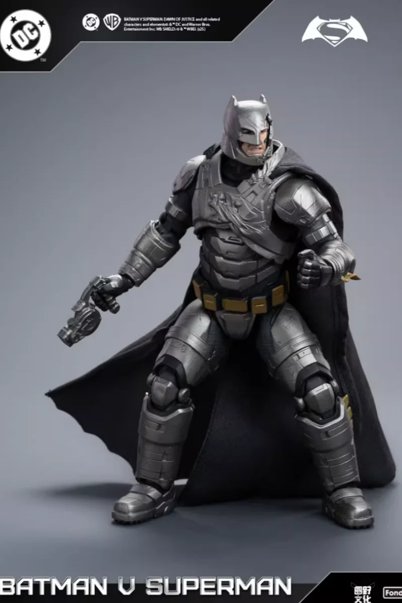 Nuovo Fondjoy Batman Vs Superman Dawn Of Justice Action Figure Bvs Blindato Batman E Superman 2.0 Set Modello Limitato Raccogliere Giocattolo