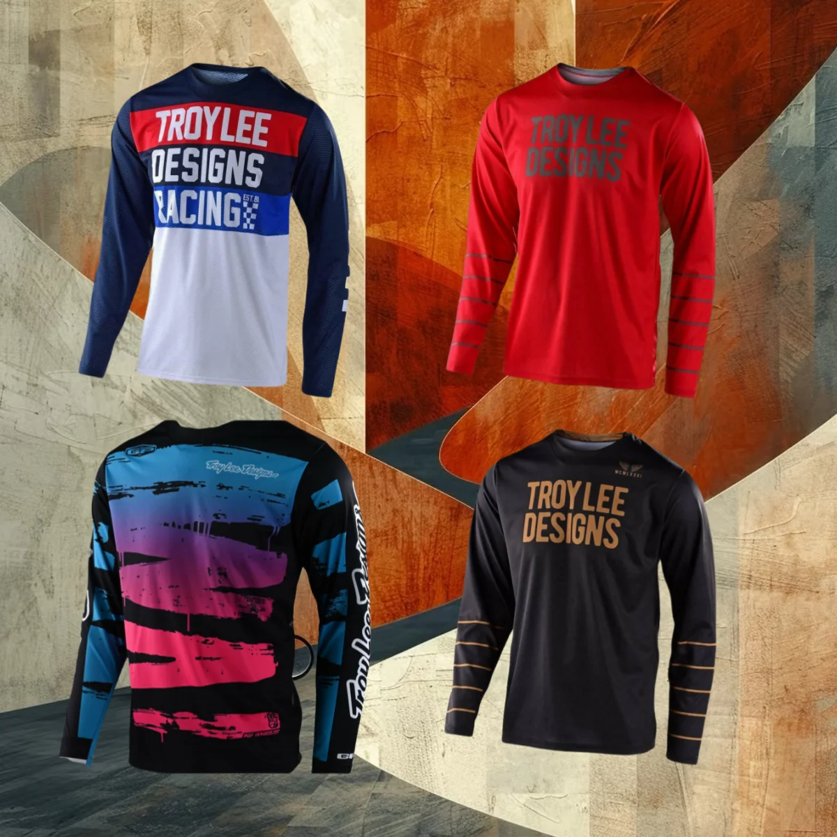 

2025 Off Road Motorcycle Racing Limitless Racing Off Road Cycling Shirt Men's and Women's Long Sleeved Quick Drying Top