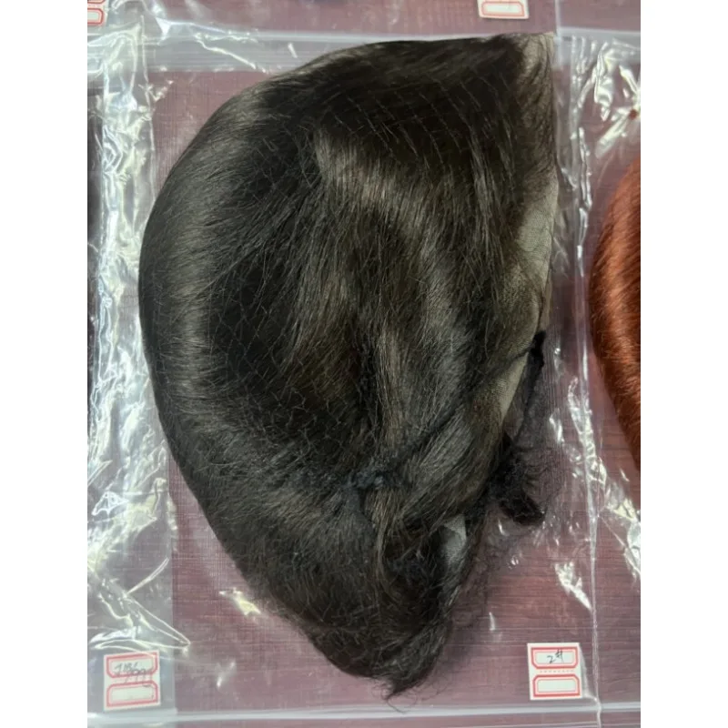8 Zoll 12A Echthaar 13x4 Lace Frontal Perücke aus Virgin Remy Echthaar, von Ohr zu Ohr, Pixie Cut, kurze, glatte Perücke für den täglichen Gebrauch von Frauen. – Detail 7