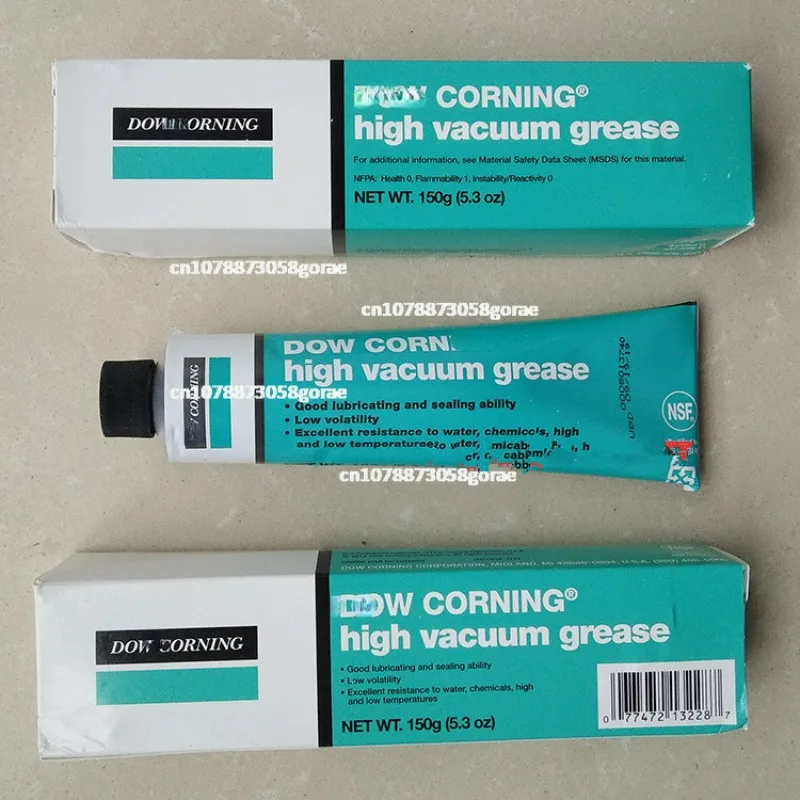 1pcs  High Vacuum Silicone Grease HVG Vacuum Valve and Pressure System Sealing Grease 150g Genuine