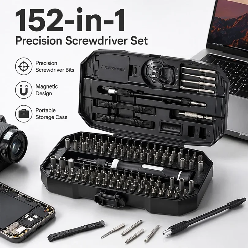 Electronics Repair Game - 152-in-1 Precision Screwdriver Repair Kit,Electronic Disassembly