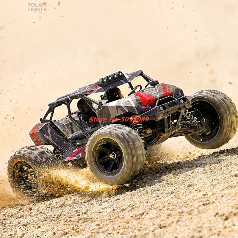 80KM/H Rc Racing Car 2.4G Climbing 4WD Off road Car 1:14 4WD Brushless High Speed Professional Off Road Racing All Terrain Light