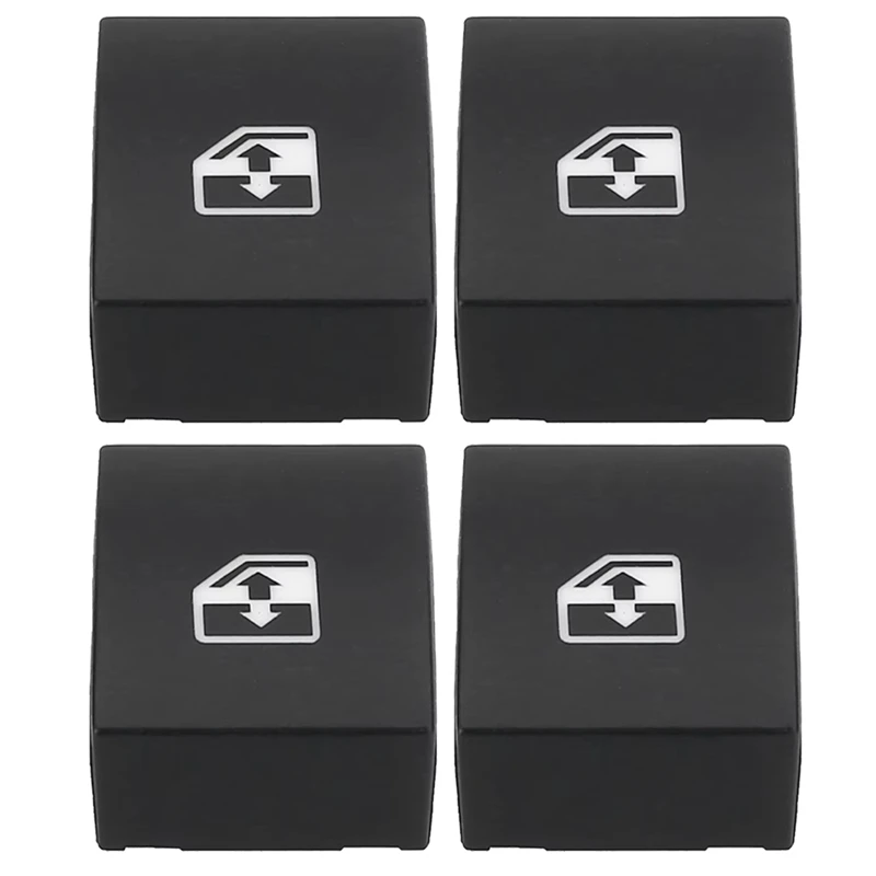 4Pcs Electric Window Switch Button Cover 13228881 For VAUXHALL OPEL ASTRA MK5 H 04-10 ZAFIRA B 05-11/TIGRA B 04-09