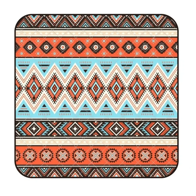 

200x200CM Camping Mat Picnic Cloth Retro Waterproof Thickened Picnic Mat Machine Wash Moisture-proof Pad for Outdoor