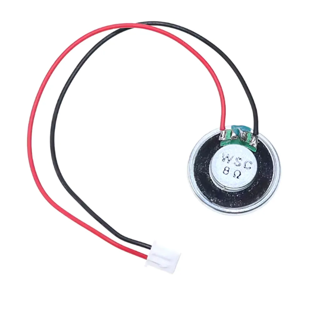 1Pcs Ultra Thin Speaker 8 32 ohms 8R 32R 0.5W 1W 2W Diameter 20 23 26 28 30 32 36 40 50 MM With XH 2.54 Terminal Wire