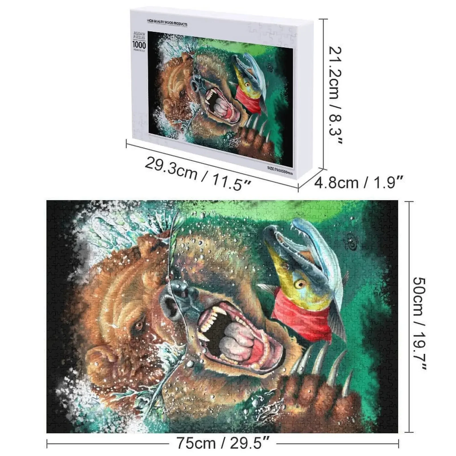 곰곰 퍼즐 스케일 모터 맞춤형 선물 동물 게임 어린이 퍼즐