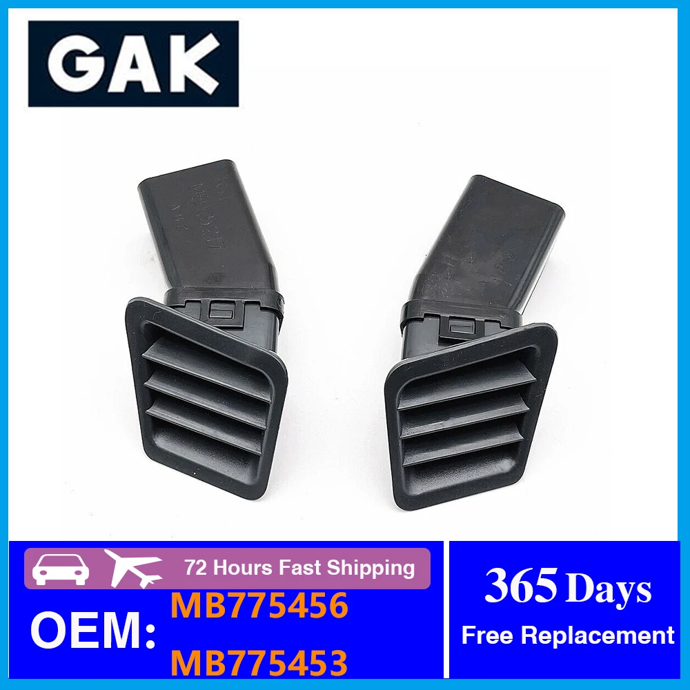 GAK MB775456 MB775453 Dashboard Air Conditioner Vent Outlet Panel Grille For Mitsubishi Pajero Montero V31 V32 V33