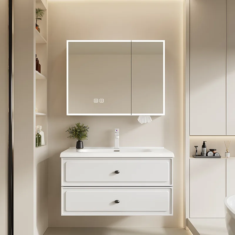 Gabinetes De baño inteligentes De nuevo estilo, gabinetes De baño modernos para almacenamiento en interiores, muebles para el hogar, Gabinete De Baño Lsysg