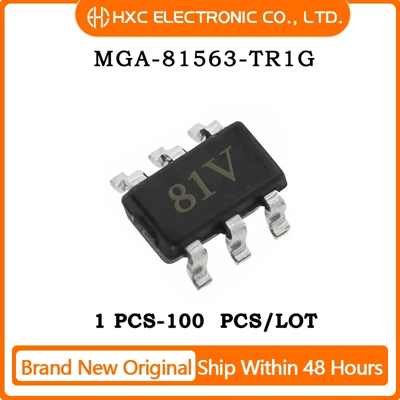 5PCS/10PCS/50PCS/100PCS MGA-81563-TR1G IC RF AMP ISM 100MHZ-6GHZ SOT363 100% New Original IC Chip