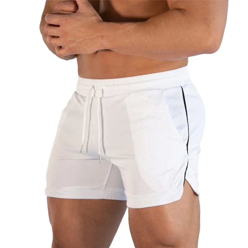 Fitness Sport Trendy männer Hosen Sommer männer Sport Plus Größe Mesh Atmungsaktive Shorts Laufen Strand Hosen M-XL