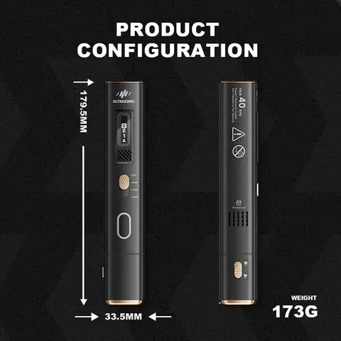 Professionell bärbar handhållen elektrisk kvarn Ultraljudsknivskärare Skärande 3D-utskrivna modeller Akryl Trä Plast 40KHz 30W 10 best sales akrylskärare - №4